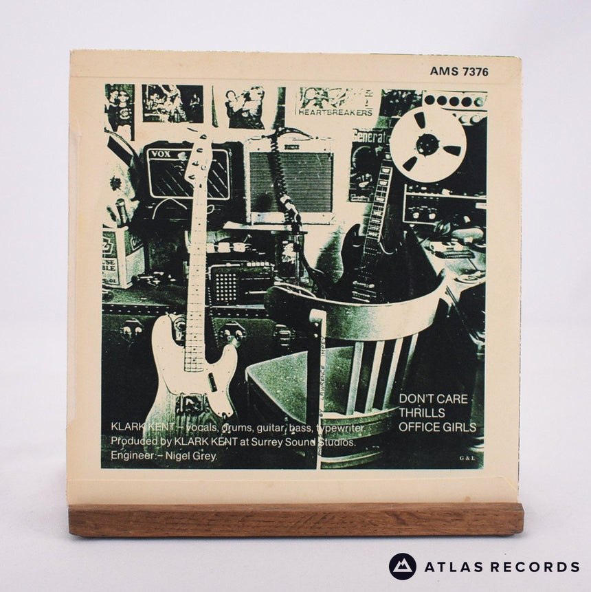 Klark Kent - Don't Care - Green 7" Vinyl Record - EX/EX