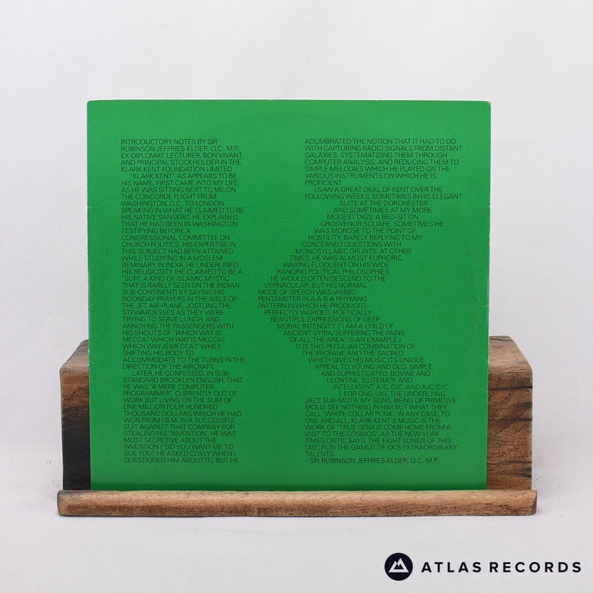 Klark Kent - Klark Kent - Green Translucent 10" Vinyl Record - VG+/EX