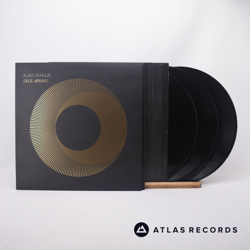Klaus Schulze Deus Arrakis 3 x LP Vinyl Record - Front Cover & Record