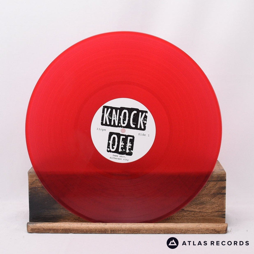 Knock Off - Same Shit Different City - Red LP Vinyl Record - VG+/NM