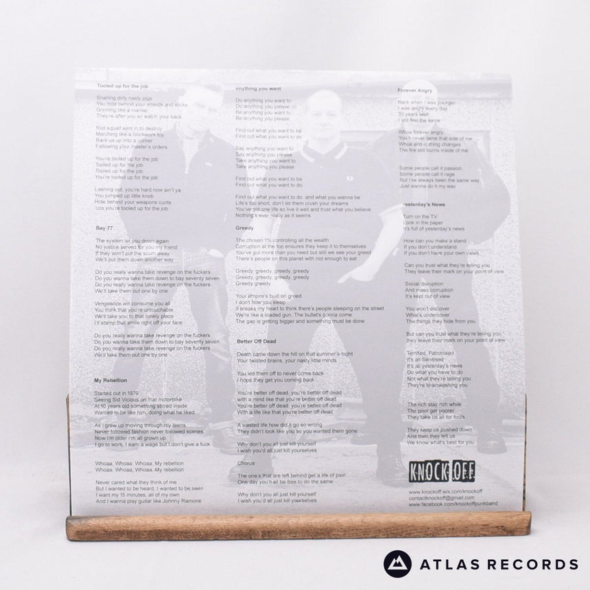 Knock Off - This Is Who We Are. This Is What We Do. - LP Vinyl Record - NM/EX