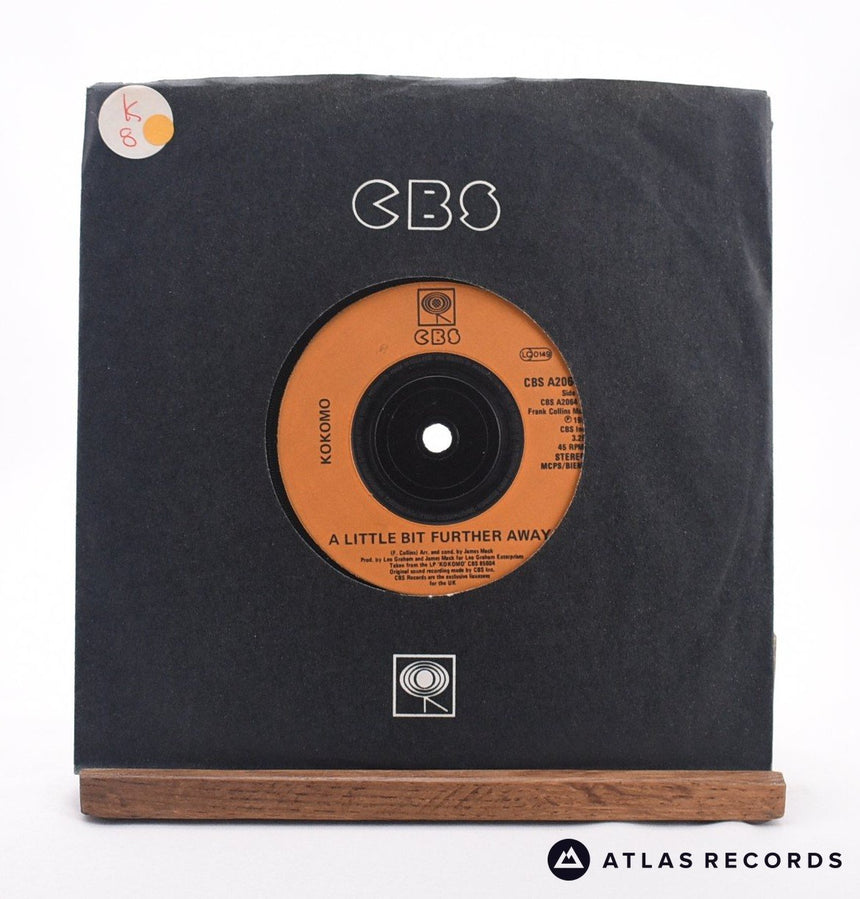 Kokomo A Little Bit Further Away 7" Vinyl Record - In Sleeve