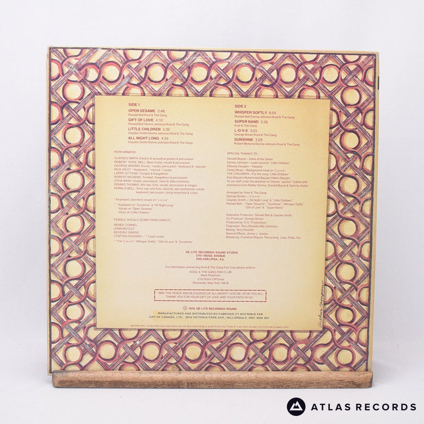Kool & The Gang - Open Sesame - Gatefold Canada LP Vinyl Record - VG+/EX