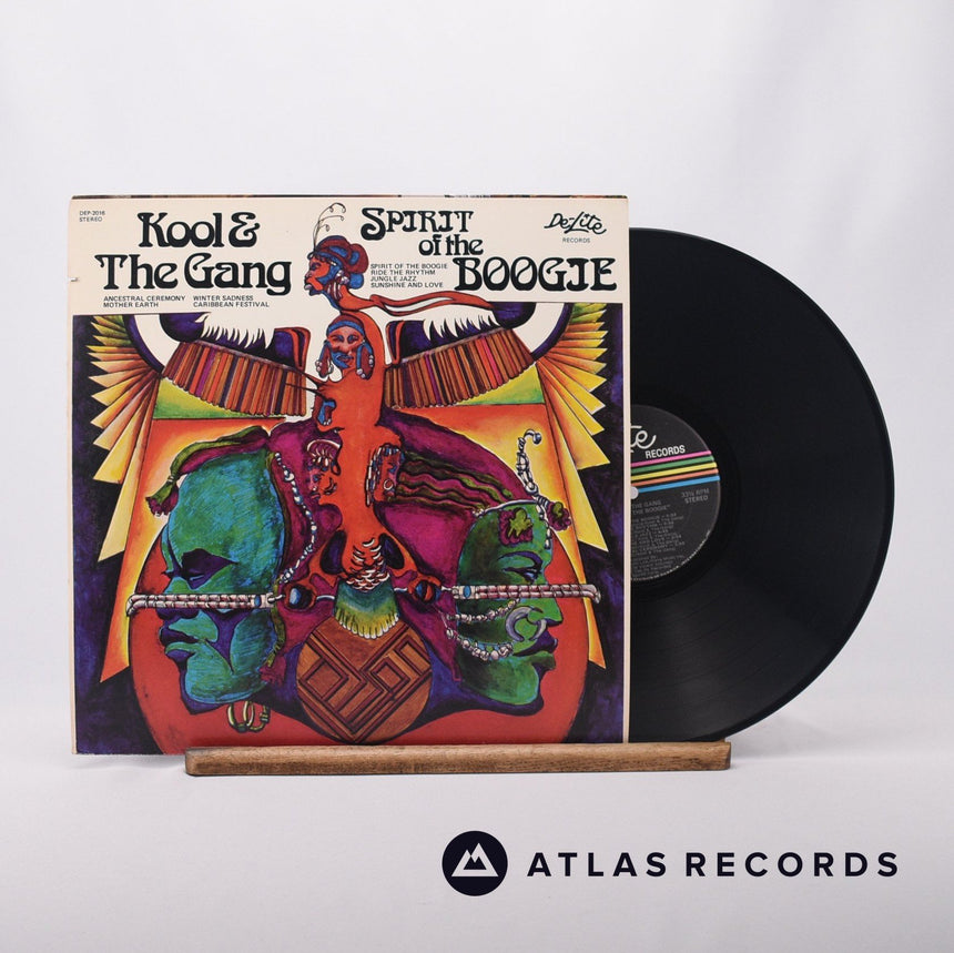Kool & The Gang Spirit Of The Boogie LP Vinyl Record - Front Cover & Record