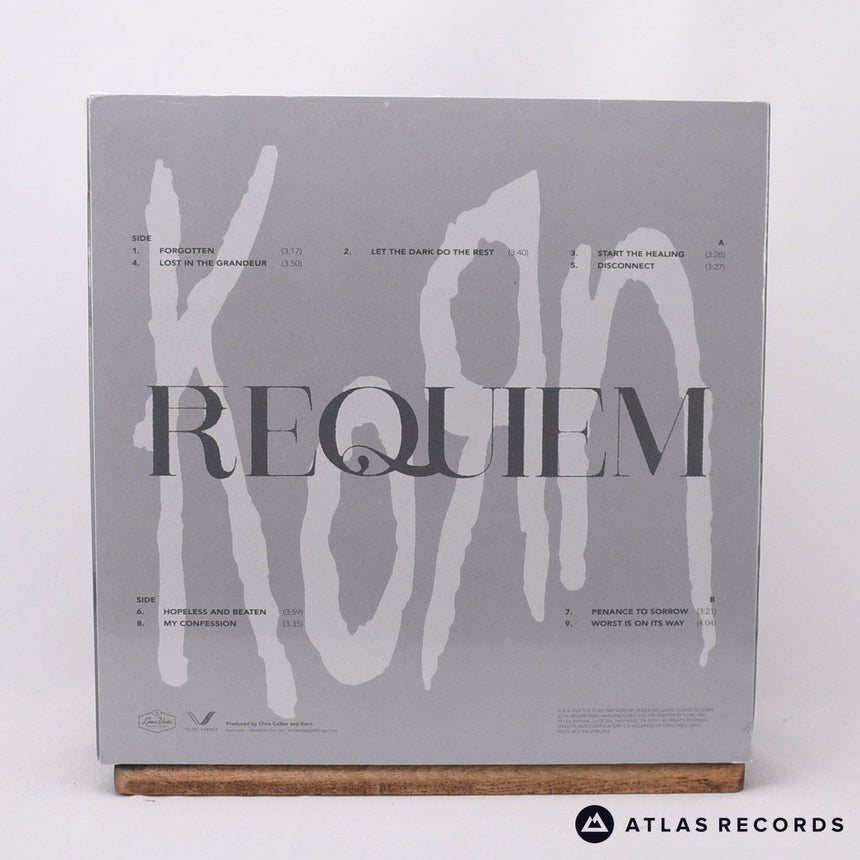 Korn - Requiem - Maroon Marbled Sealed T-Shirt LP Vinyl Record - NEW