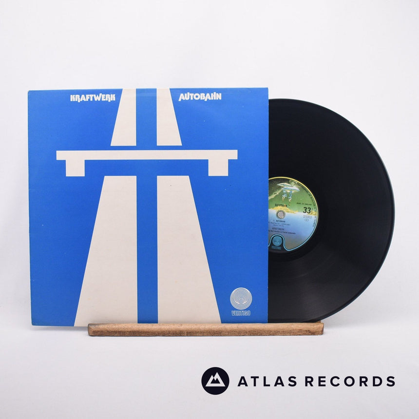 Kraftwerk Autobahn LP Vinyl Record - Front Cover & Record