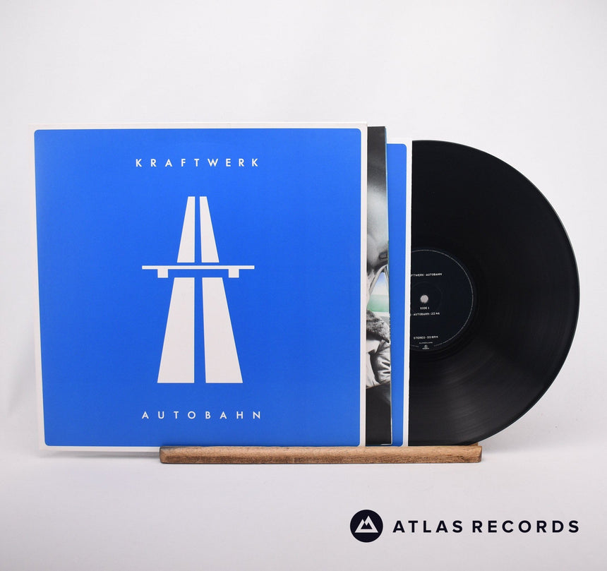 Kraftwerk Autobahn LP Vinyl Record - Front Cover & Record