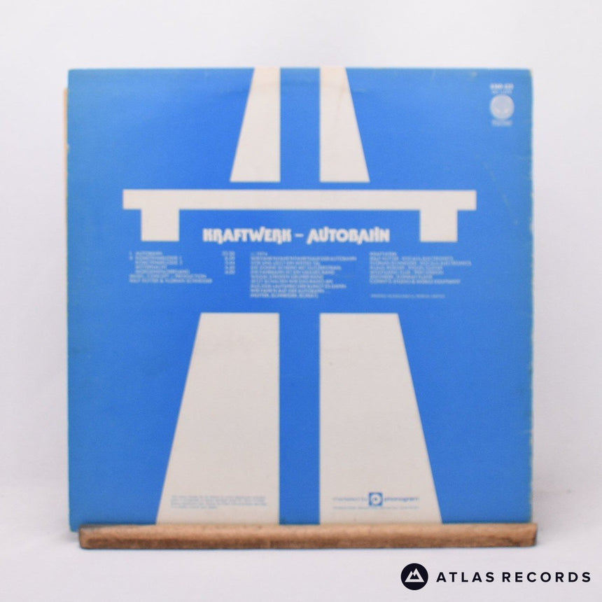 Kraftwerk - Autobahn - Repress Embossed Sleeve LP Vinyl Record - VG+/VG+