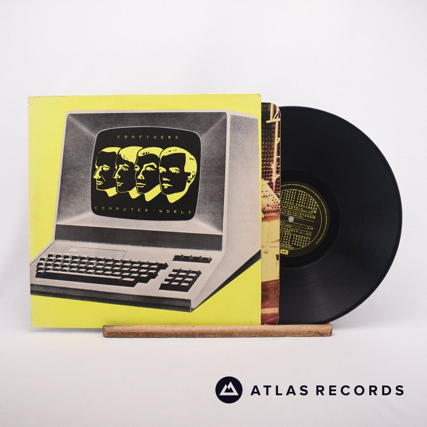 Kraftwerk Computer World LP Vinyl Record - Front Cover & Record