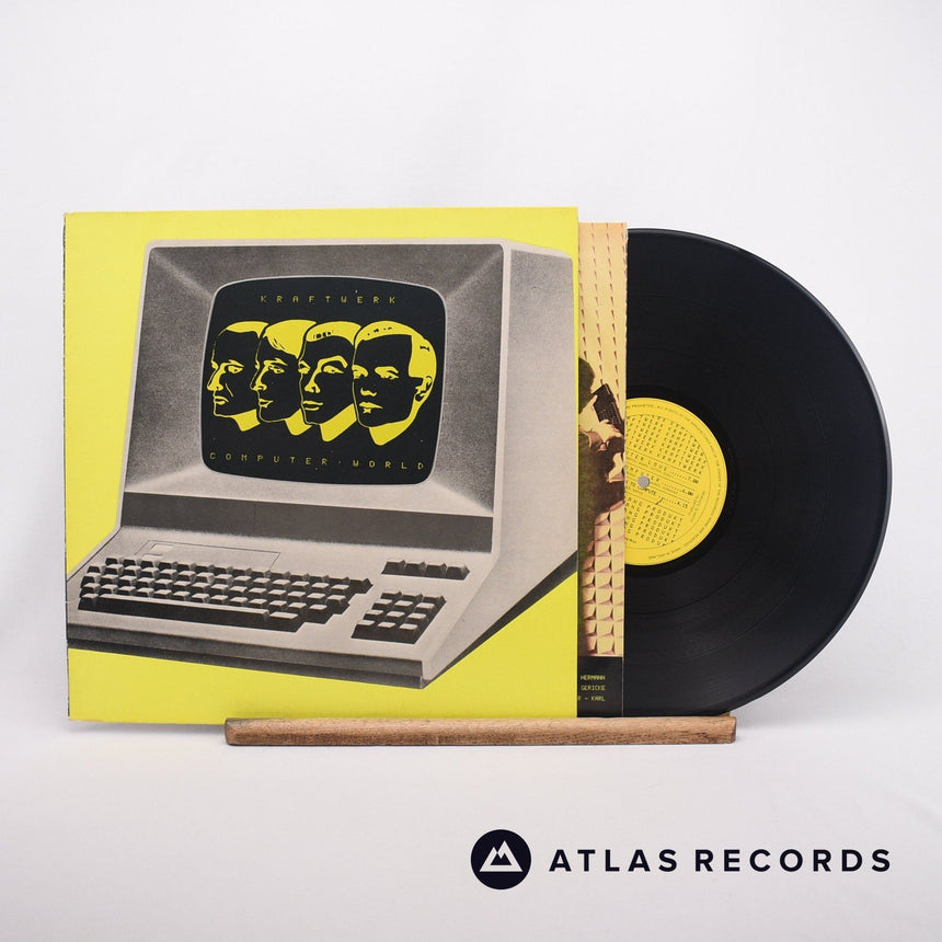 Kraftwerk Computer World LP Vinyl Record - Front Cover & Record