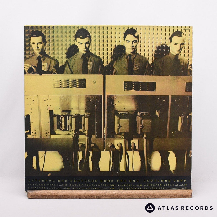 Kraftwerk - Computer World - Netherlands A//4 B//4 LP Vinyl Record - EX/VG+