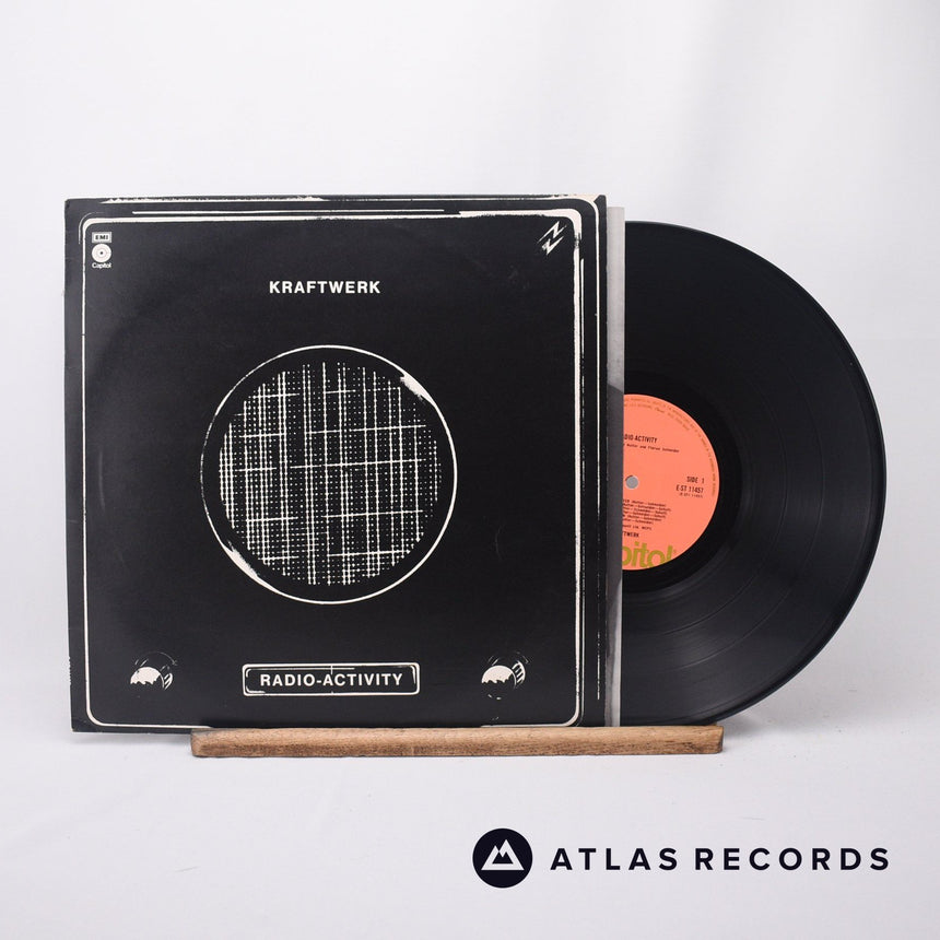 Kraftwerk Radio-Activity LP Vinyl Record - Front Cover & Record