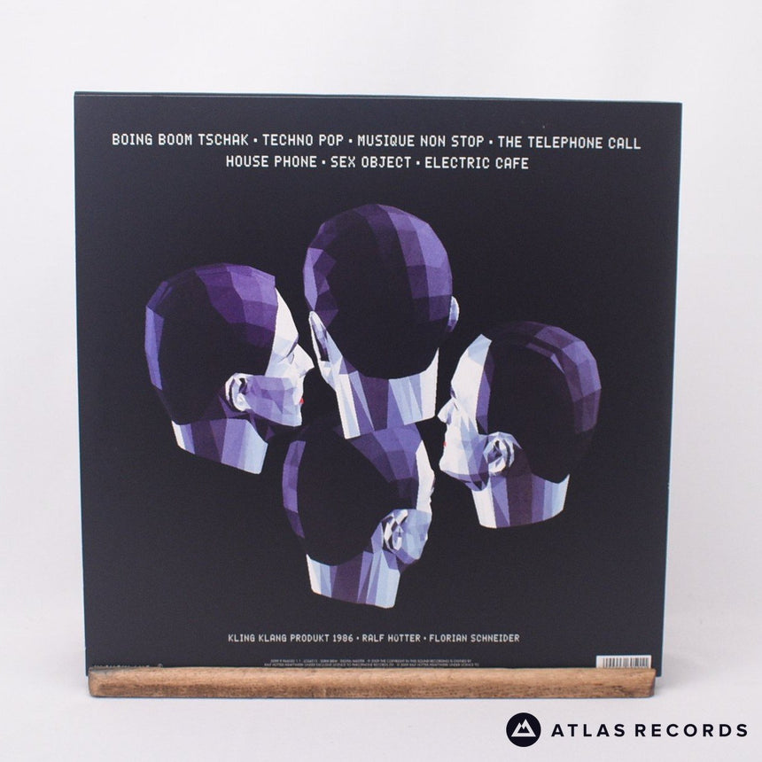 Kraftwerk - Techno Pop - 180G Booklet Clear LP Vinyl Record - EX/EX