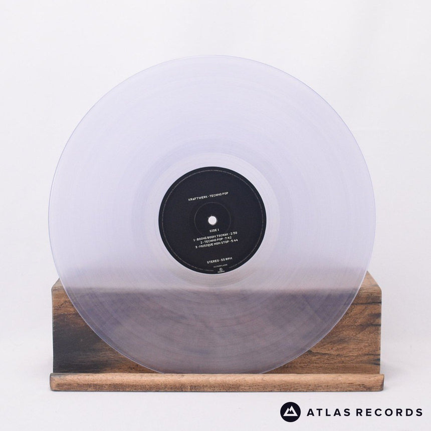 Kraftwerk - Techno Pop - 180G Booklet Clear LP Vinyl Record - EX/EX