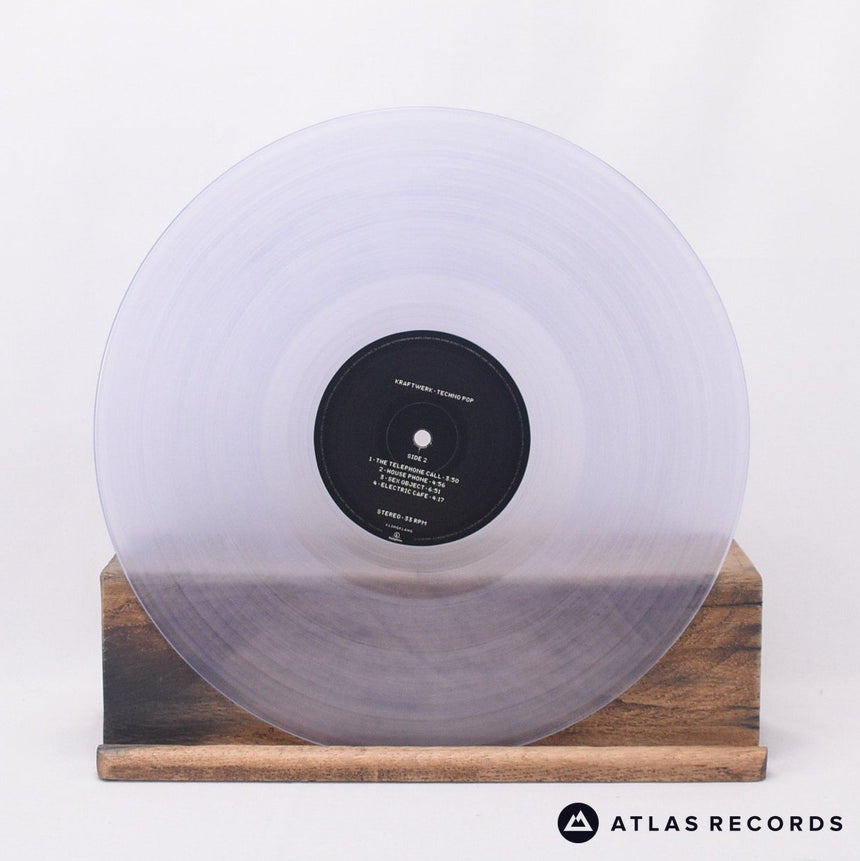 Kraftwerk - Techno Pop - 180G Booklet Clear LP Vinyl Record - EX/EX