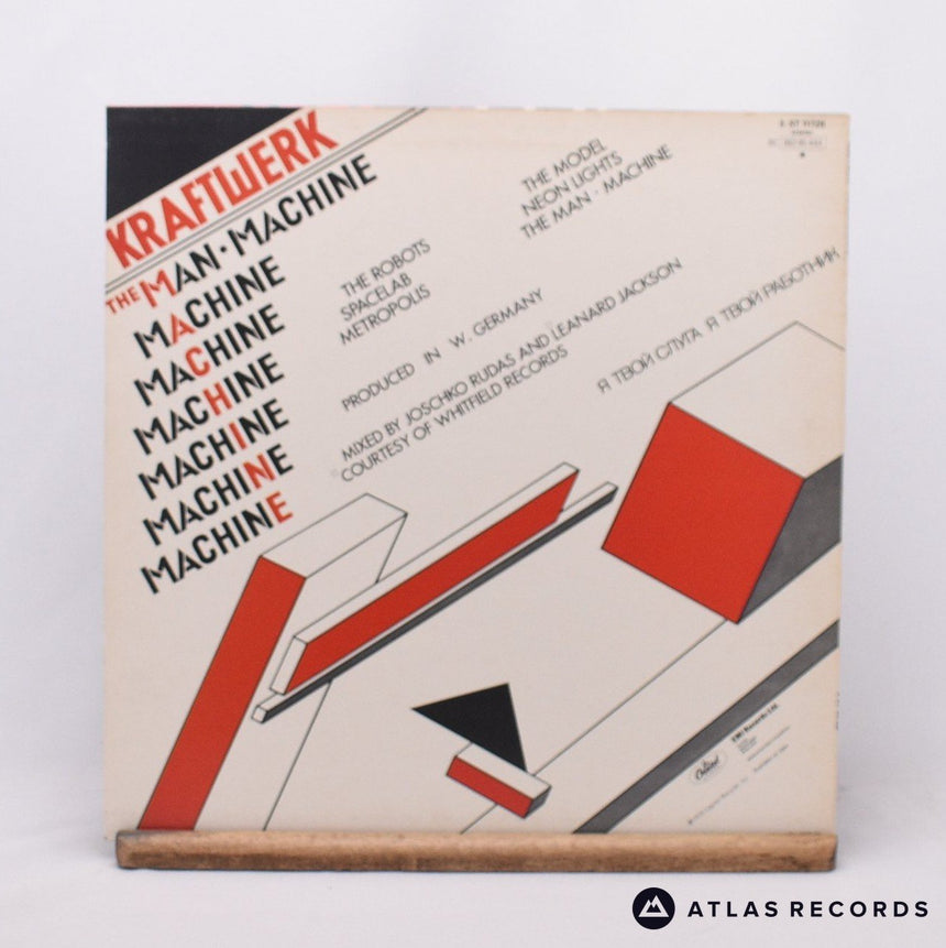 Kraftwerk - The Man • Machine - First Uk Press Htm -1 -2 LP Vinyl Record - EX/EX