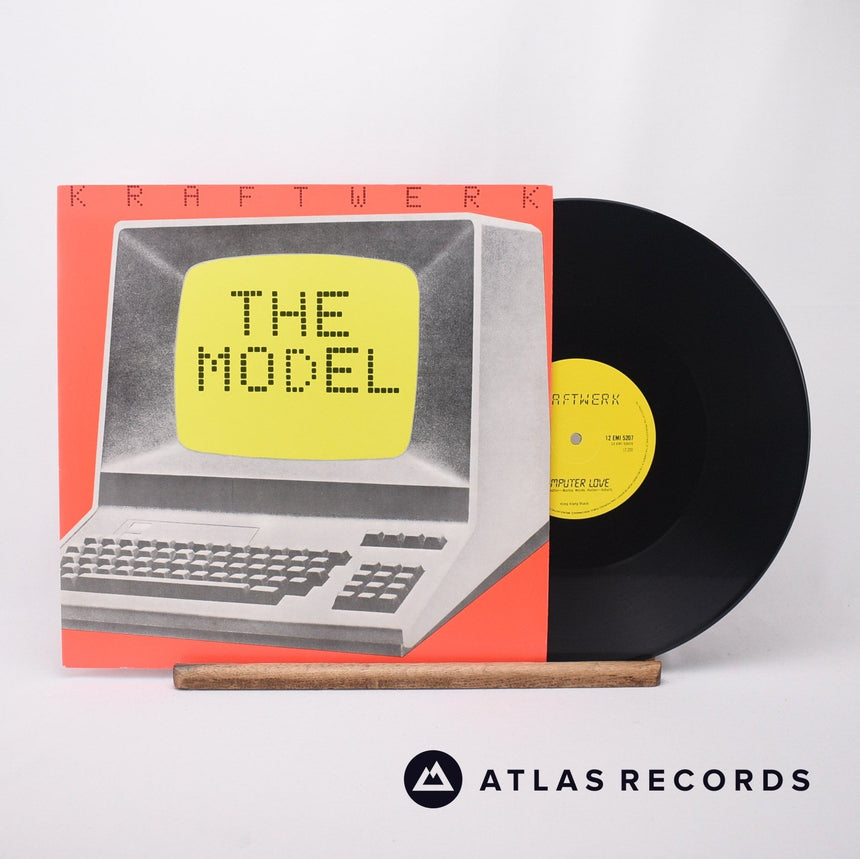 Kraftwerk - The Model - Reissue 12" Vinyl Record - EX/EX