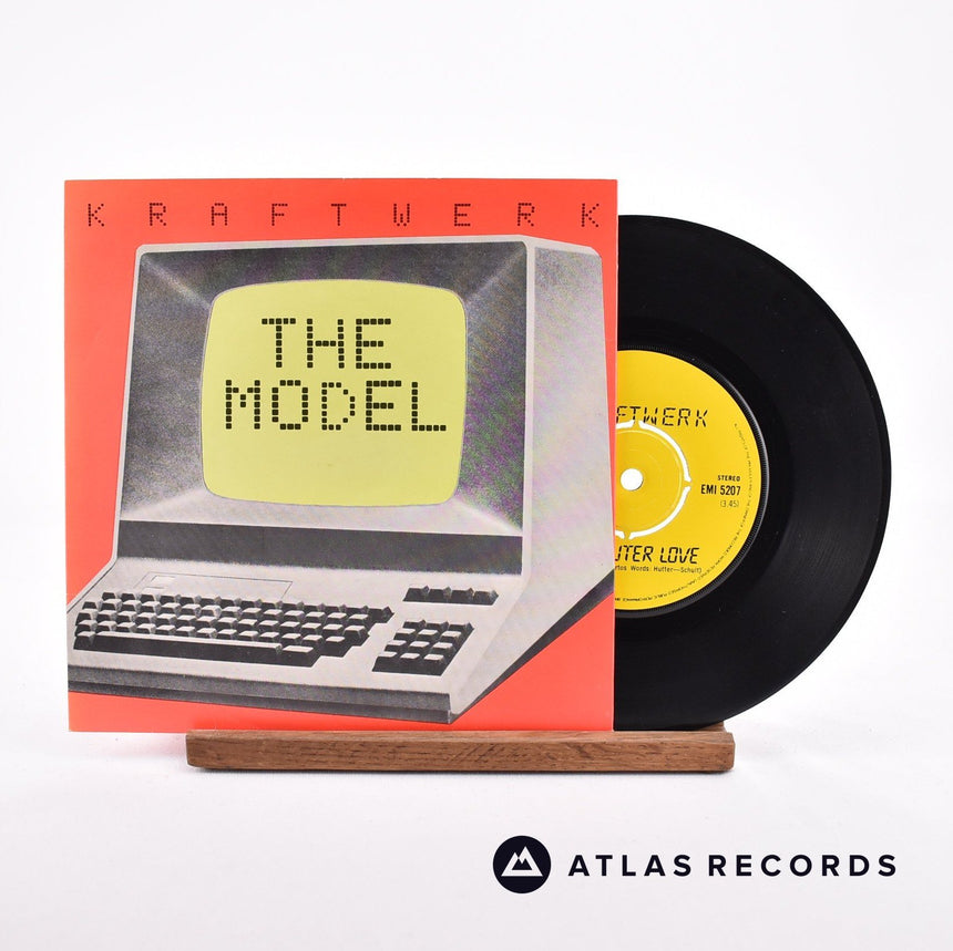Kraftwerk The Model 7" Vinyl Record - Front Cover & Record
