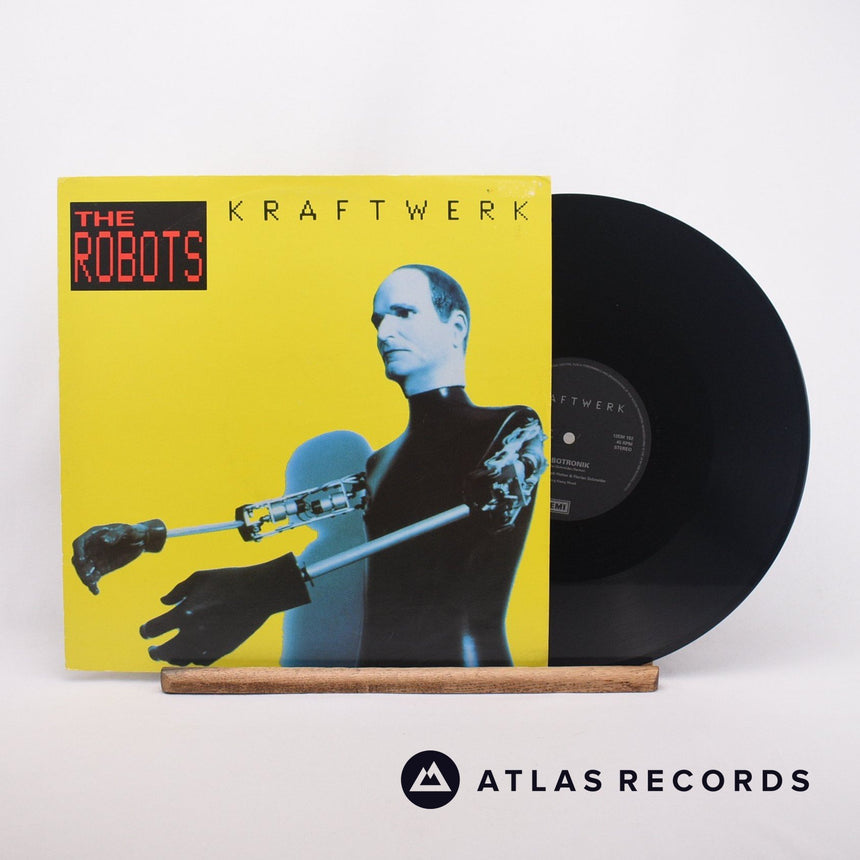 Kraftwerk The Robots 12" Vinyl Record - Front Cover & Record