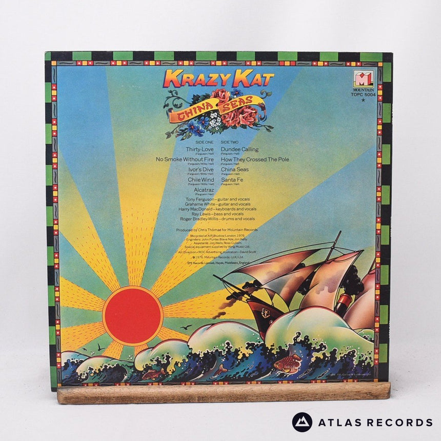 Krazy Kat - China Seas - LP Vinyl Record - EX/EX
