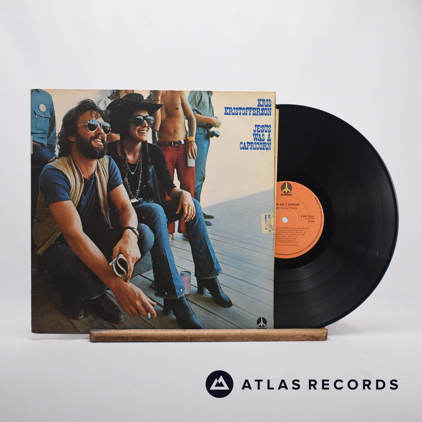 Kris Kristofferson Jesus Was A Capricorn LP Vinyl Record - Front Cover & Record
