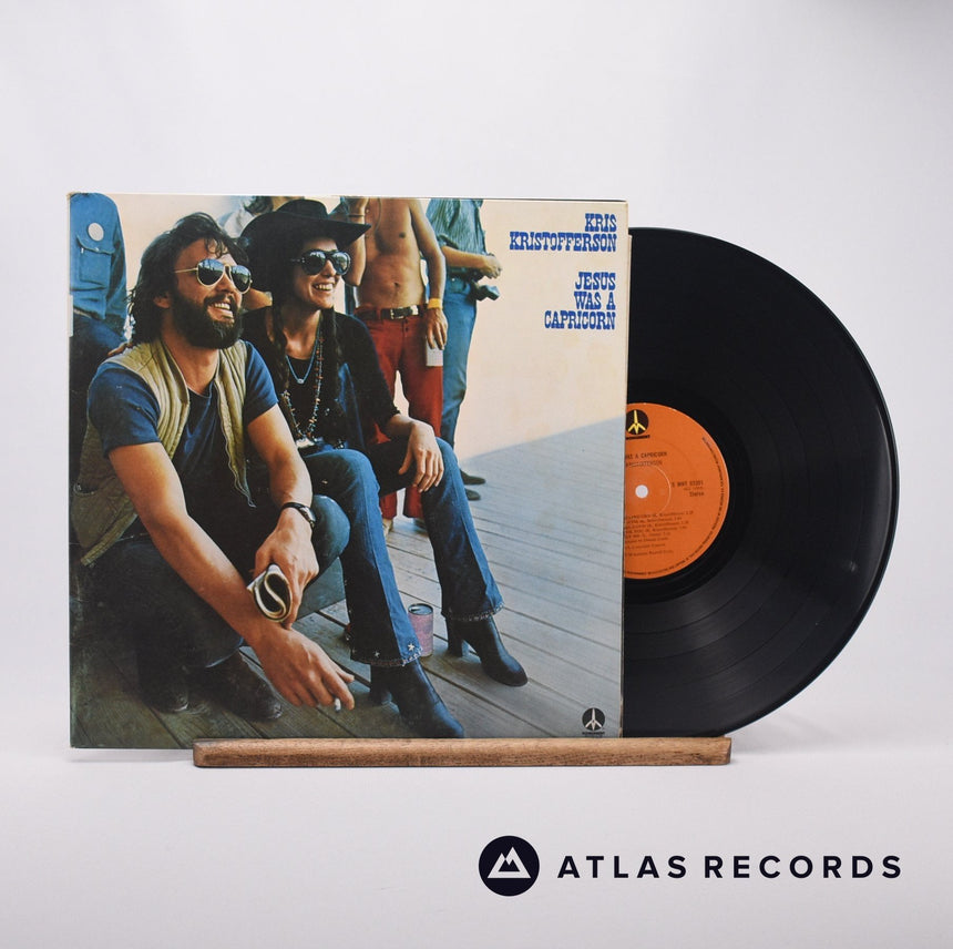Kris Kristofferson Jesus Was A Capricorn LP Vinyl Record - Front Cover & Record