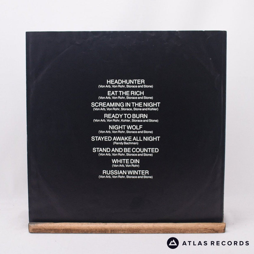 Krokus - Headhunter - A-1 B-1 LP Vinyl Record - EX/EX