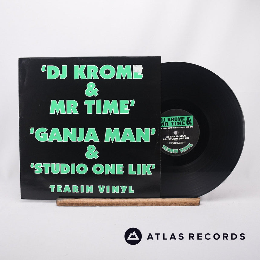 Krome & Time Ganja Man 12" Vinyl Record - Front Cover & Record