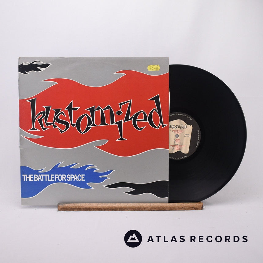 Kustomized The Battle For Space LP Vinyl Record - Front Cover & Record