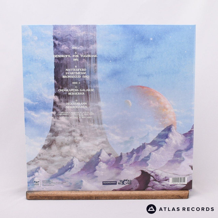 Kvelertak - Nattesferd - White With Blue Splatter Double LP Vinyl Record - NM/NM