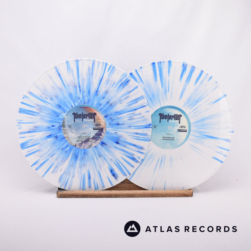 Kvelertak - Nattesferd - White With Blue Splatter Double LP Vinyl Record - NM/NM