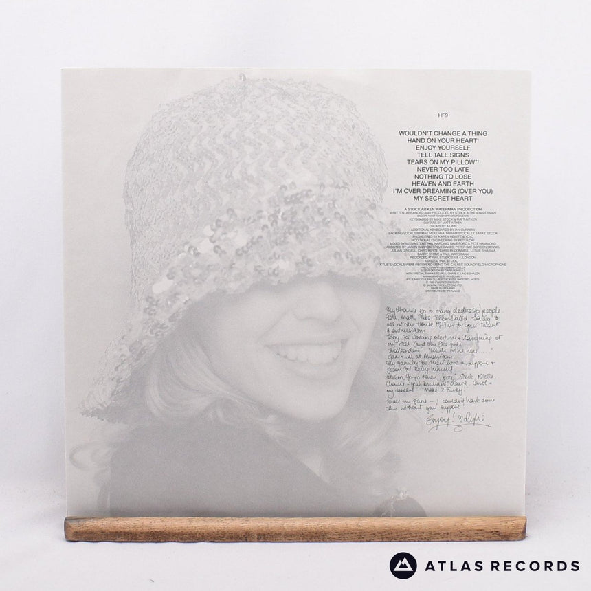 Kylie Minogue - Enjoy Yourself - First Uk Press LP Vinyl Record - VG+/VG+