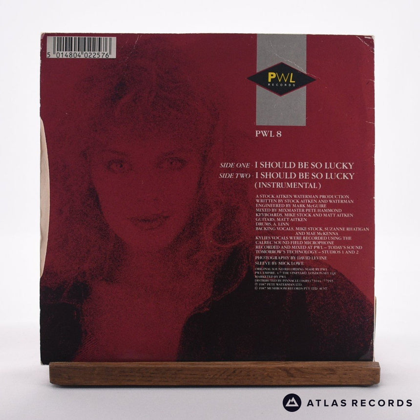 Kylie Minogue - I Should Be So Lucky - 7" Vinyl Record - VG+/VG+