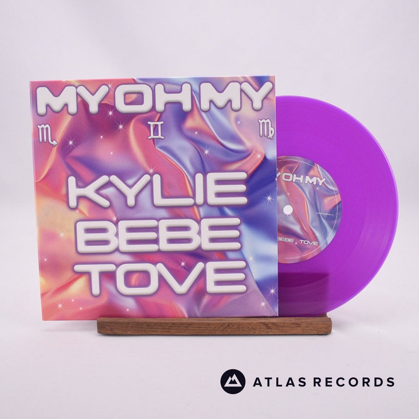 Kylie Minogue My Oh My 7" Vinyl Record - Front Cover & Record