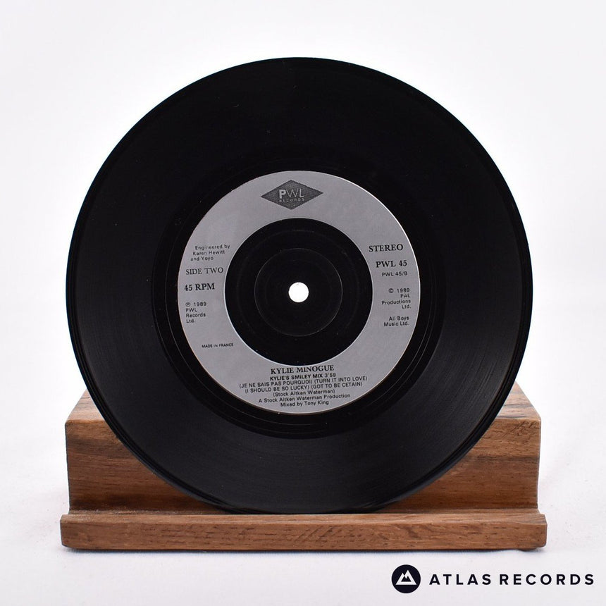 Kylie Minogue - Never Too Late - 7" Vinyl Record - EX/EX