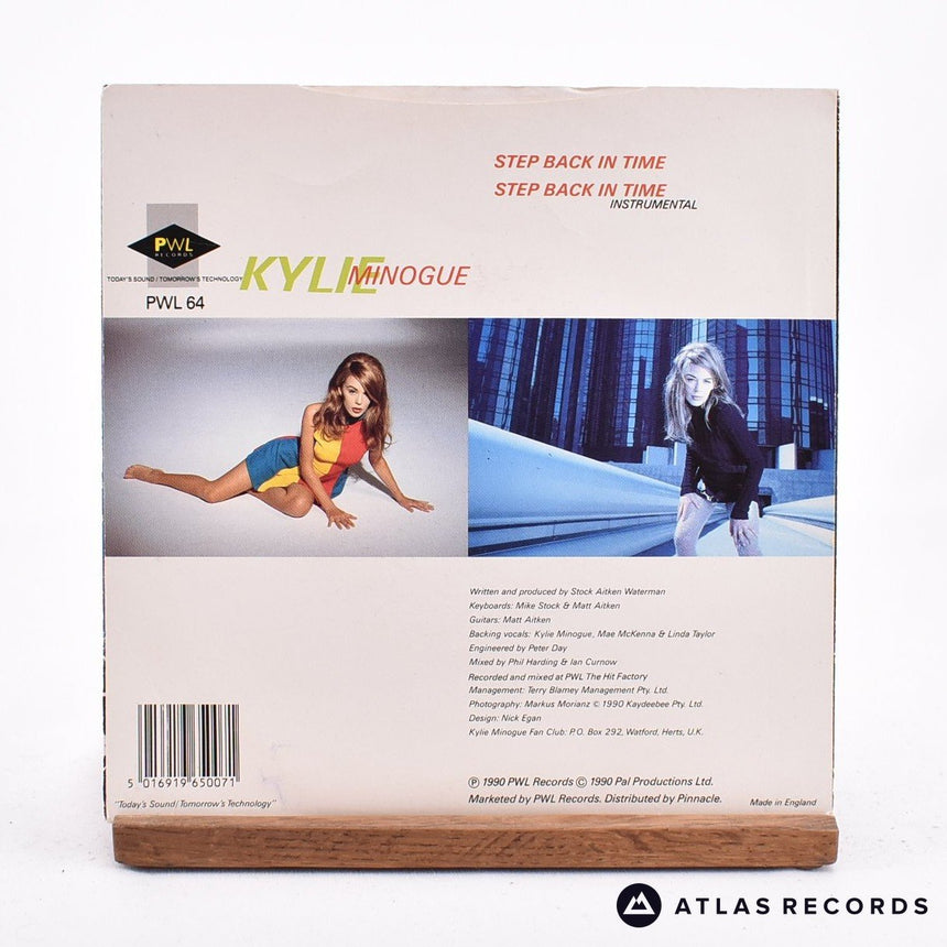 Kylie Minogue - Step Back In Time - 7" Vinyl Record - VG+/VG+
