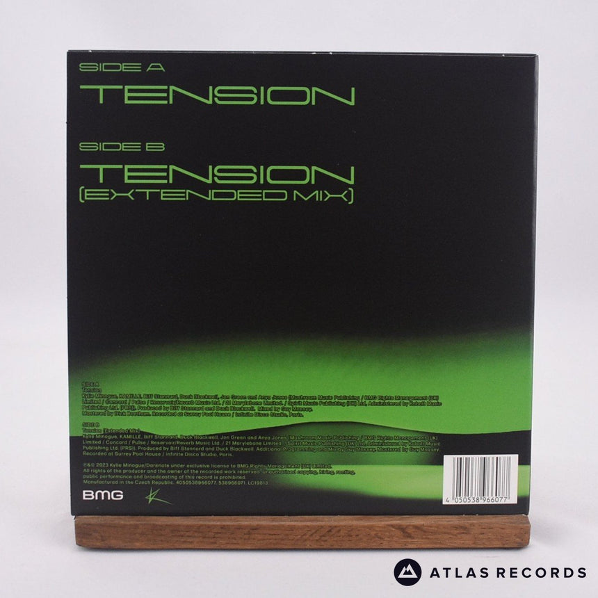 Kylie Minogue - Tension - Green Fluorescent 7" Vinyl Record - NM/NM