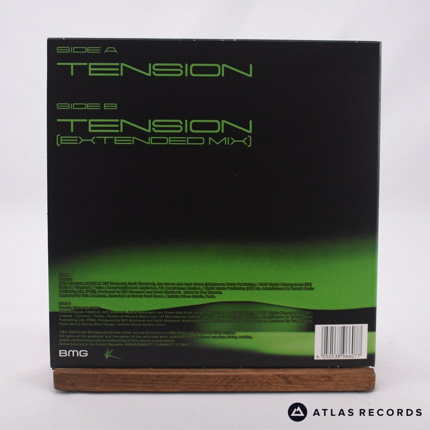 Kylie Minogue - Tension - Green Fluorescent 7" Vinyl Record - NM/NM