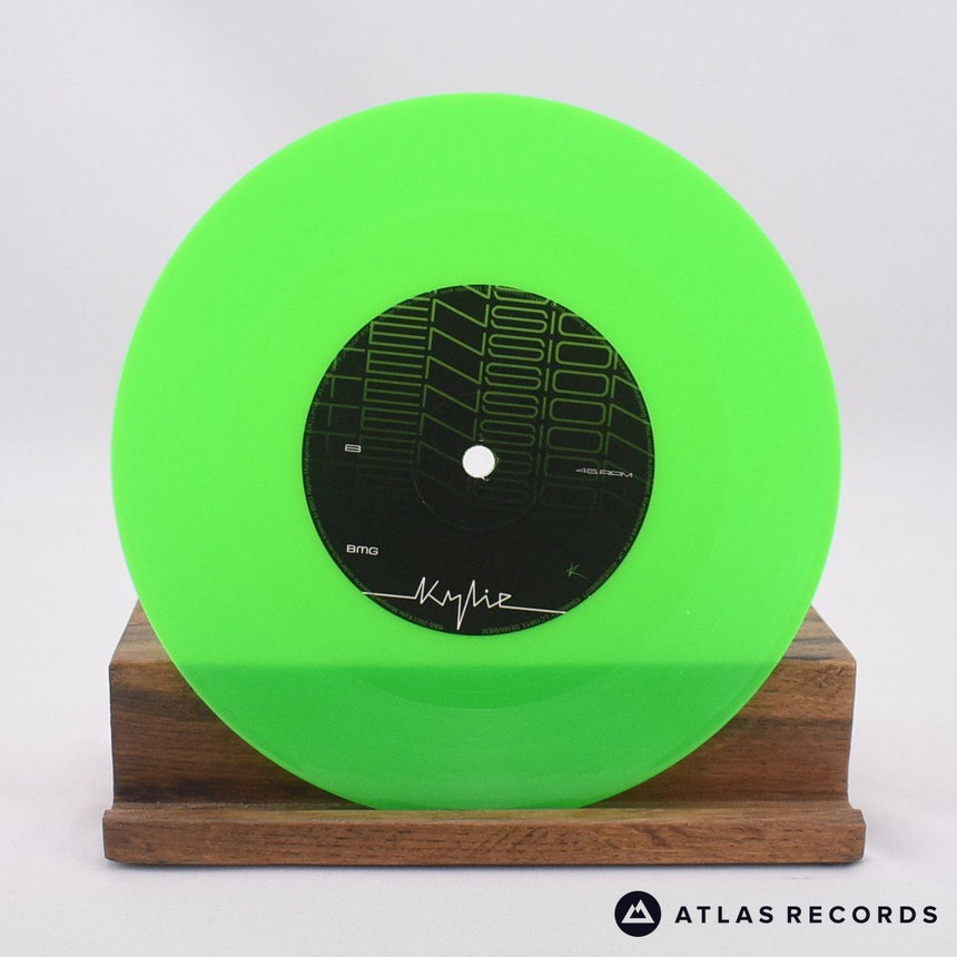 Kylie Minogue - Tension - Green Fluorescent 7" Vinyl Record - NM/NM