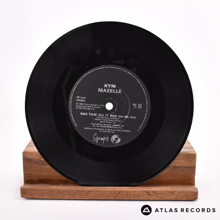 Kym Mazelle - Was That All It Was - 7" Vinyl Record - VG+/EX