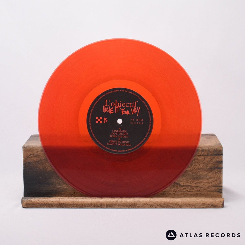 L'Objectif - Have It Your Way - Red Signed 10" Vinyl Record - EX/NM