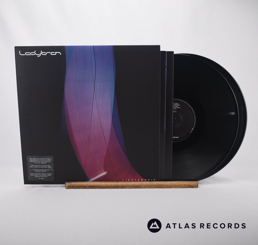 Ladytron Light & Magic Double LP Vinyl Record - Front Cover & Record