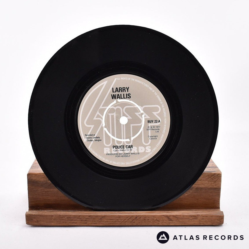 Larry Wallis - Police Car - 7" Vinyl Record - EX/NM