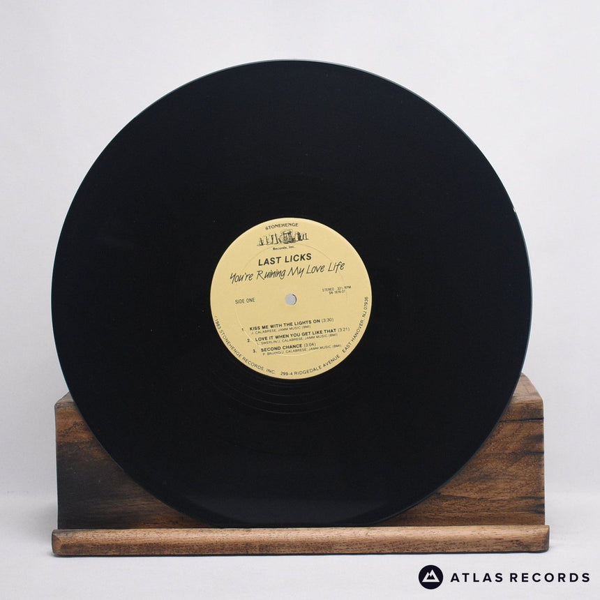 Last Licks - You're Ruining My Love Life - LP Vinyl Record - NM/EX