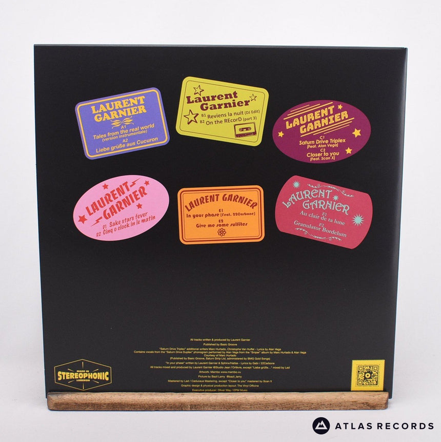 Laurent Garnier - 33 Tours Et Puis S'en Vont - 3 x LP + CD + 7" + Cassette Vinyl