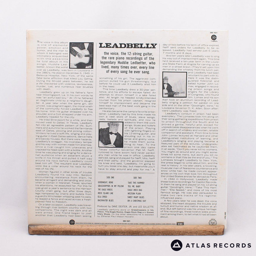 Leadbelly - Huddie Ledbetter's Best... His Guitar - His Voice - His P - LP Vinyl