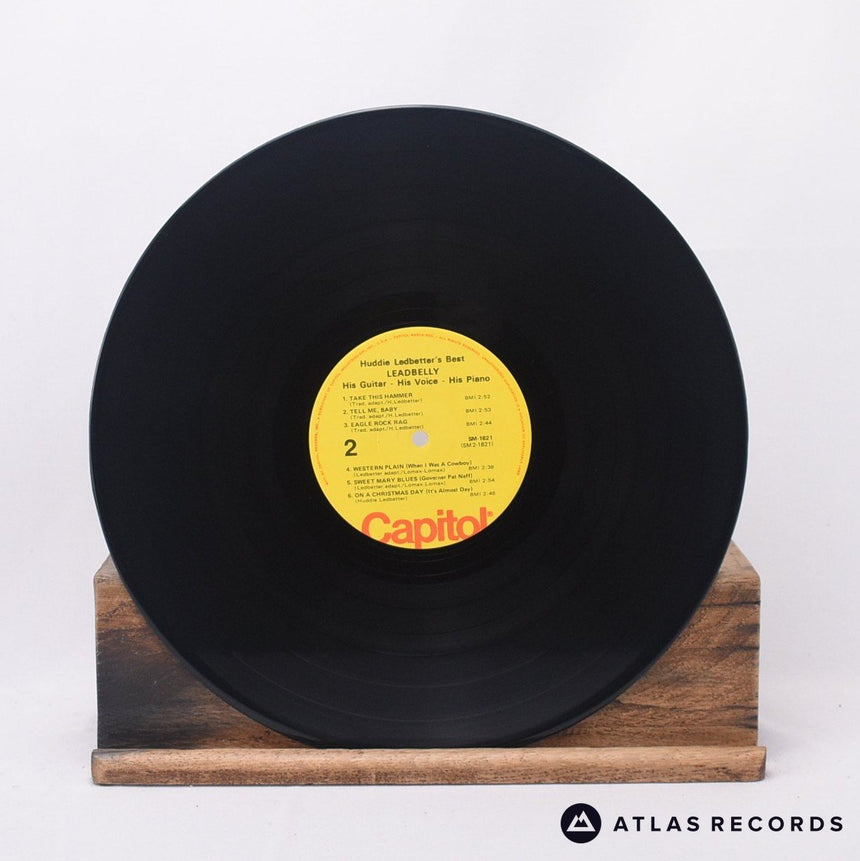 Leadbelly - Huddie Ledbetter's Best... His Guitar - His Voice - His P - LP Vinyl