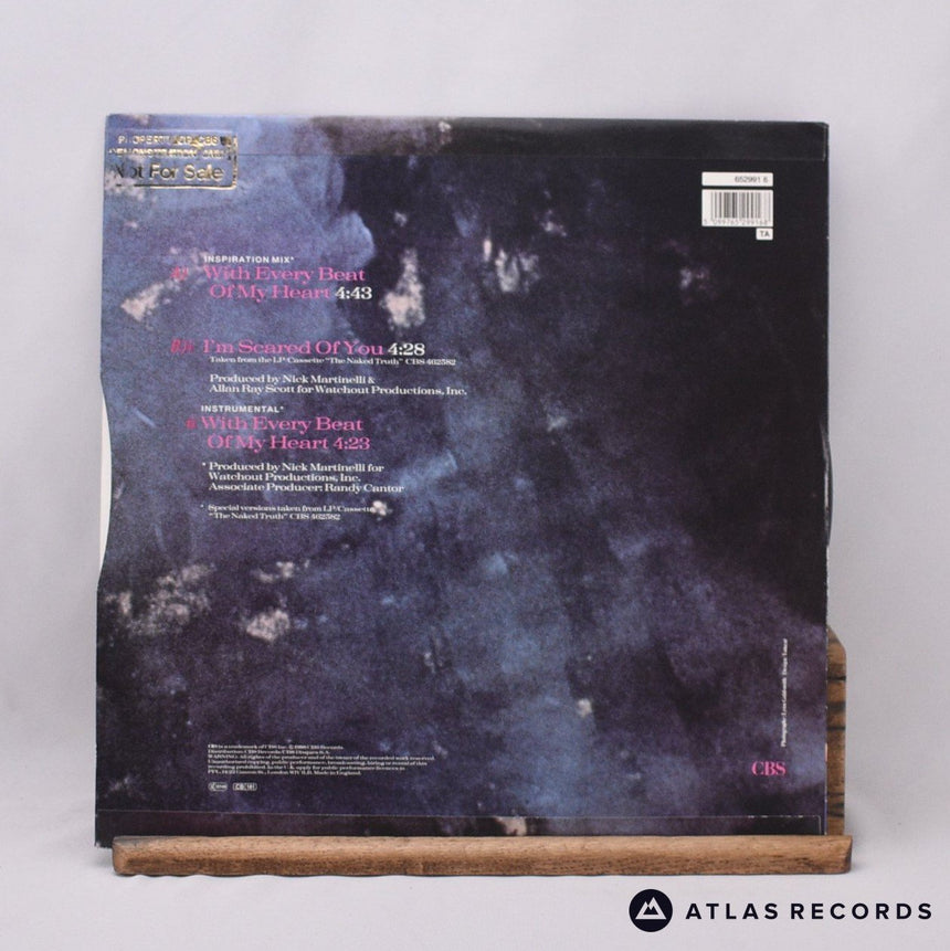 Leata Galloway - With Every Beat Of My Heart - 12" Vinyl Record - EX/EX