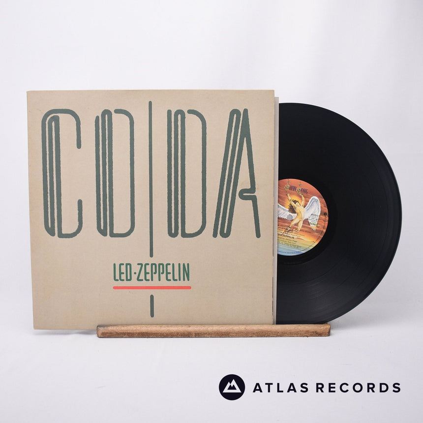 Led Zeppelin Coda LP Vinyl Record - Front Cover & Record