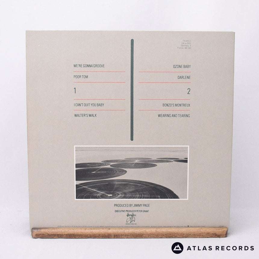 Led Zeppelin - Coda - Embossed Sleeve Gatefold LP Vinyl Record - EX/EX